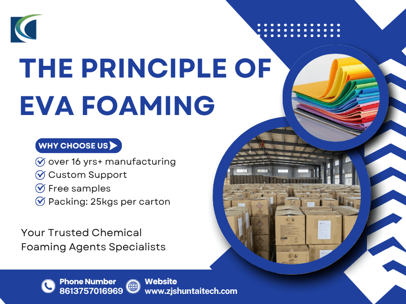 The principle of EVA foaming