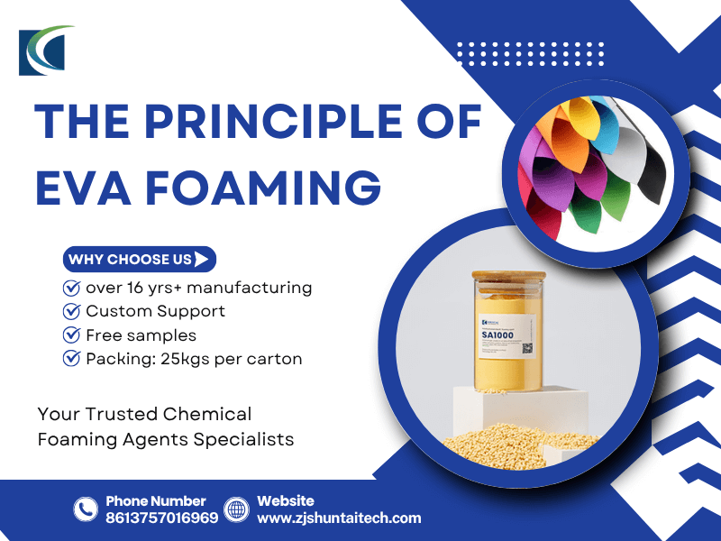 The principle of EVA foaming