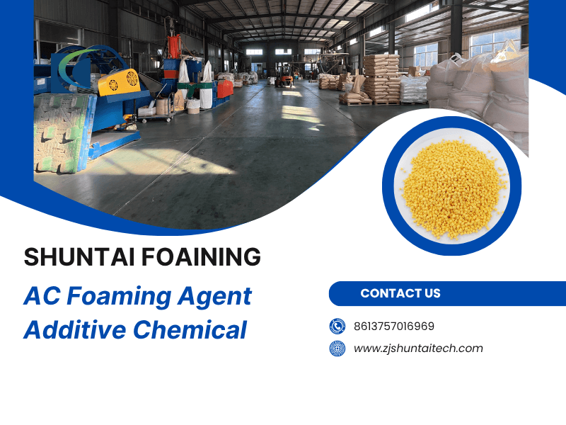 Shuntai Chemical Azodicarbonamide Foaming Agents in PU Processing